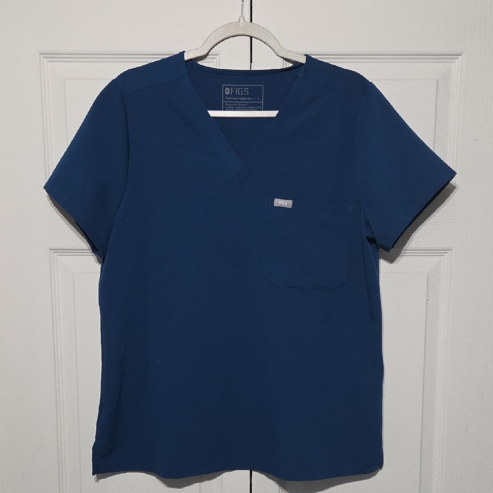 Figs Women's Deep Reef Catarina Scrub Top